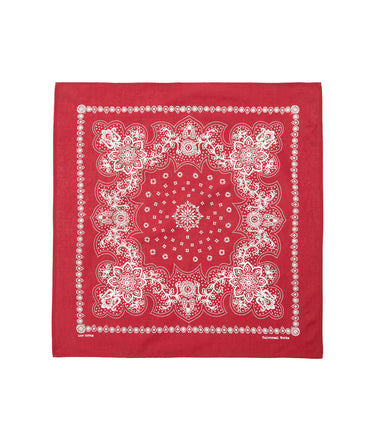 UNIVERSAL WORKS HALSCHIEF CLASSIC BANDANA 00159 ROT - Shoelosophy