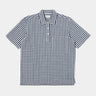 UNIVERSAL WORKS PULL SS CHEMISE GINGHAM SEERSUCKER - Shoelosophy