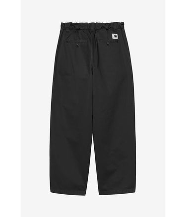 CARHARTT WIP WOMENS MARV PANT I036523 BLACK STONE WASHED - Shoelosophy