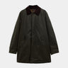 BARBOUR X BARACUTA TRENCHCOAT BRCOS1157 WAX OLIVE - Shoelosophy