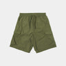UNIVERSAL WORKS PARACHUTE SHORT 34148 RECYCLED POLY TECH OLIVE - Shoelosophy