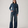 LEVI'S WOMENS XL STRAIGHT JEANS A8701-0030 LAST THURSDAY BLUE - Shoelosophy