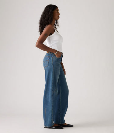 LEVI'S WOMENS BAGGY DAD BARREL 0039A-0001 MOST WANTED - Shoelosophy