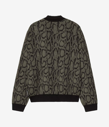 CARHARTT WIP SNAKE POLO I036470 SNAKE CAMO JACQUARD - Shoelosophy