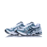 ASICS GEL KAYANO 14 1203A537-106 WEISS FJORDGRAU - Shoelosophy