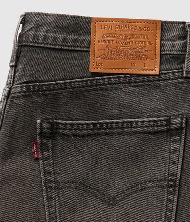 LEVI'S 478 BAGGY SHORTS 001JM-0000 BLACK STONE WASHED JORTS MAN - Shoelosophy