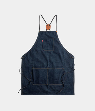 LEVI'S VERSTELLBARE DENIM-SCHÜRZE 004D2-0000 INDIGO RINSED - Shoelosophy