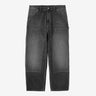 CARHARTT WIP OG 더블 니 팬츠 I036273 블랙 그라인드 워시 - Shoelosophy