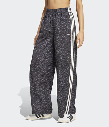 ADIDAS ORIGINALS SATIN WIDE LEGS PANTS KA2667 LEOPARD PRINT - Shoelosophy
