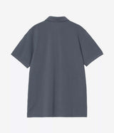 CARHARTT WIP チェイス ピケ ポロ I023807 コージーブルー - Shoelosophy