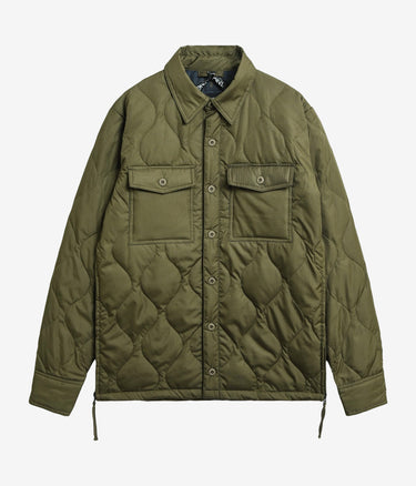TAION UNISEX MILITÄR-HEMDJACKE DUNKEL OLIVE - Shoelosophy