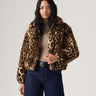 LEVI'S ELLE SHERPA LEOPARD JACKET 0050B-0000 MURIEL FAUX - Shoelosophy