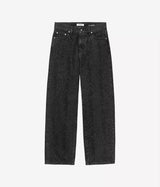 CARHARTT WIP WOMENS SNAKE ARIN PANT SNAKE CAMO BLACK HEAVY STONE - Shoelosophy