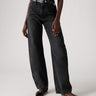LEVI'S WOMENS BAGGY DAD BARREL 0039A-0000 REBEL EDGE BLACK - Shoelosophy