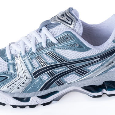 ASICS GEL KAYANO 14 1203A537-106 WEISS FJORDGRAU - Shoelosophy