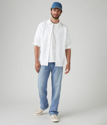 LEVI'S 555 RELAXED STRAIGHT 000LO-0005 HAT UNSERE BESTE LEICHTE DENIM-LEINEN-MISCHUNG VERSUCHT – Shoelosophy