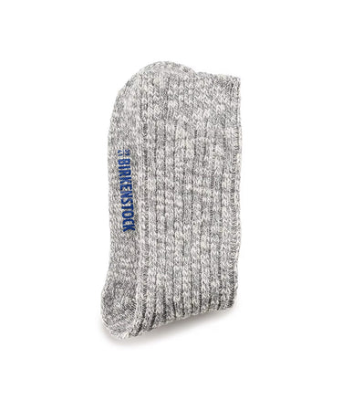BIRKENSTOCK COTTON TWIST SOCKS 1008060 GRAU WEISS - Shoelosophy