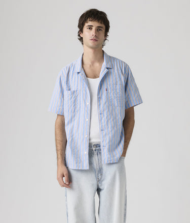 LEVI'S CLASSIC CAMPER SHIRT 21976-0173 JAY STRIPE ALLURE SEERSUCKER - Shoelosophy