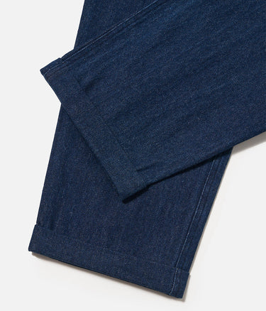 UNIVERSAL WORKS SUPER CHINO WORK DENIM 33151 INDIGO - Shoelosophy