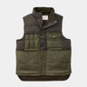 FILSON DOWN CRUISER VEST OILED COVER CLOTH FMGIL0005 OTTER GREEN - Shoelosophy