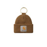 CARHARTT WIP MINI WATCH HAT KEYCHAIN I036420 HAMILTON BROWN - Shoelosophy