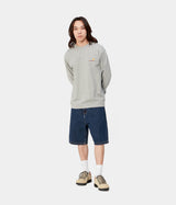 CARHARTT WIP BRANDON SHORT I031921 BLUE STONE WASHED - Shoelosophy