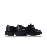 SEBAGO CAMPSIDES RANGER WAXY 여성 7002IR0 총 블랙 여성 모카신 야외 - 신발염증