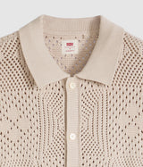 LEVI'S 스웨터 캠프 셔츠 0013G-0006 퍼미스 스톤 크로셰 포인텔 - Shoelosophy