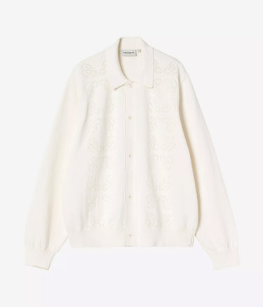 CARHARTT WIP WOMENS SIGNET CARDIGAN I036173 WAX - Shoelosophy