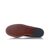 SEBAGO CITYSIDES CLASSIC DAN 7000300 SCHWARZ-WEIßER PENNYLOAFER - Shoelosophy