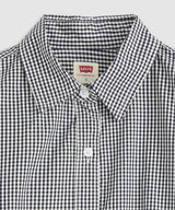 LEVI'S DAMEN CROPPED HARLIE HEMD 003P2-0000 MICRO GINGHAM DAMENHEMD - Shoelosophy