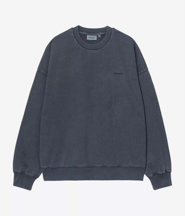 CARHARTT WIP BENTON SWEATSHIRT I035436 CARBON GARMENT DYED - Shoelosophy