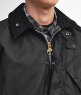 BARBOUR INTERNATIONAL A7 PACEMASTER WAX JACKET MWX2379 BK71 BLACK - Shoelosophy