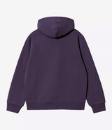 CARHARTT WIP HOODED CARHARTT SWEATSHIRT I030547 LOKERS SALT - Shoelosophy