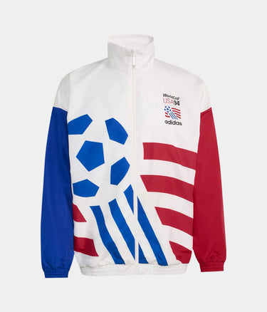 ADIDAS ORIGINALS USA '94 WOVEN TRACK TOP KC5442 CLOUD WHITE - Shoelosophy