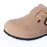 BIRKENSTOCK BOSTON WIRE BUCKLE 1031573 SANDCASTLE MADE IN GERMANY - Shoelosophy
