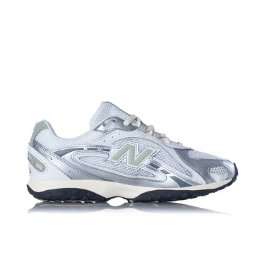 NEW BALANCE 204L U204LSWB WHITE SILVER METALLIC GREEN - Shoelosophy