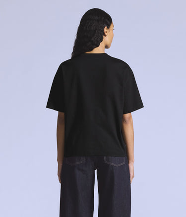 LEVI'S BLUE TAB WOMENS DAILY TEE 003JL-0001 JET BLACK
