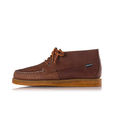SEBAGO CAMPSIDES DAKOTA 731228W BRAUN TAN WACHS NUBUK - Shoelosophy
