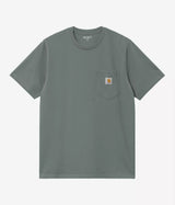 CARHARTT WIP POCKET T-SHIRT I030434 VELVET GREEN - Shoelosophy