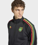 BOB MARLEY X ADIDAS ORIGINALS JFF OF TRACK TOP JAMAICA OG JY5225 BLACK - Shoelosophy