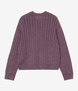 CARHARTT WIP WOMENS CARTER SWEATER I036394 COZY PURPLE GARMENT DYED - Shoelosophy