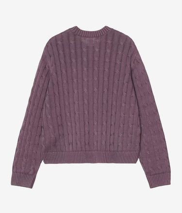CARHARTT WIP WOMENS CARTER SWEATER I036394 COSY PURPLE GARMENT DYED - Shoelosophy