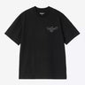 CARHARTT WIP 여성 JULIA KLENOVSKY 티셔츠 I036918 블랙 - Shoelosophy