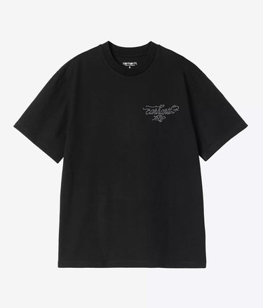 CARHARTT WIP WOMENS JULIA KLENOVSKY T-SHIRT I036918 SCHWARZ - Shoelosophy