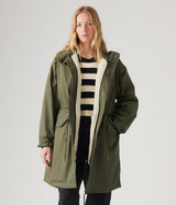 LEVI'S WOMENS CRAWFORD 3 IN 1 PARKA A8520-0000 ARMY GREEN - Shoelosophy