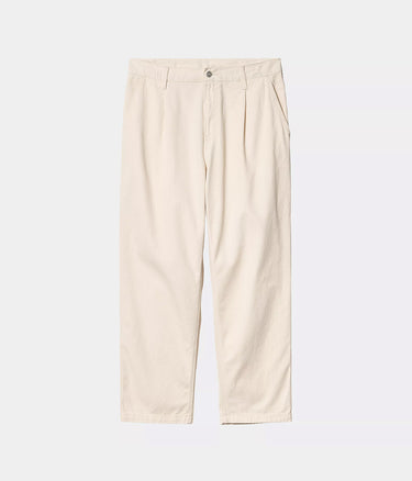 CARHARTT WIP ALBERT PANT I034804 NATURAL RINSED - Shoelosophy