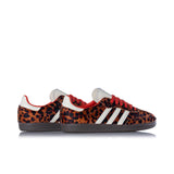 ADIDAS WOMENS SAMBA OG JI2734 DARK BROWN OFF WHITE LEOPARD PRINT - Shoelosophy