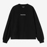 CARHARTT WIP 여성 긴팔 MINDWORK 티셔츠 I036032 블랙 - Shoelosophy