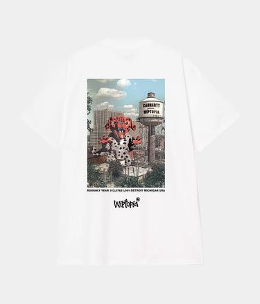 CARHARTT WIP WIPTOPIA T-SHIRT I035492 WHITE - Shoelosophy